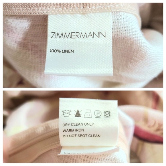 Zimmermann Winsome Apron Jumpsuit Size Zimmermann 2 - Picture 7 of 8